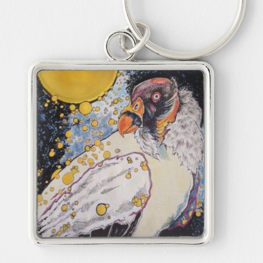 Zonnekoning Sleutelhanger (Voorkant)