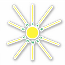 ZonnekrachtvinylSticker