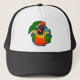 Zonnekring uitlijnen trucker pet