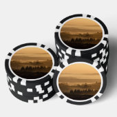 Zonnelandschap Pokerchips (Opstapeling)