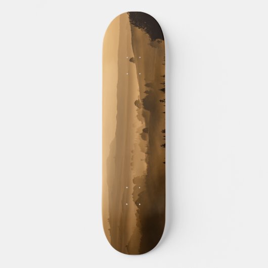 Zonnelandschap Skateboard (Voorkant)