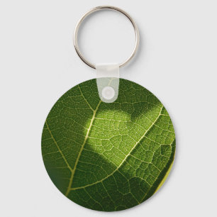 Zonnelicht Hart aan Blad Sleutelhanger