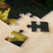 Zonnelichtgele orchideeën Floral Legpuzzel (Zijkant)