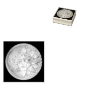 zonnemasker rubberstempel (Gestempeld)