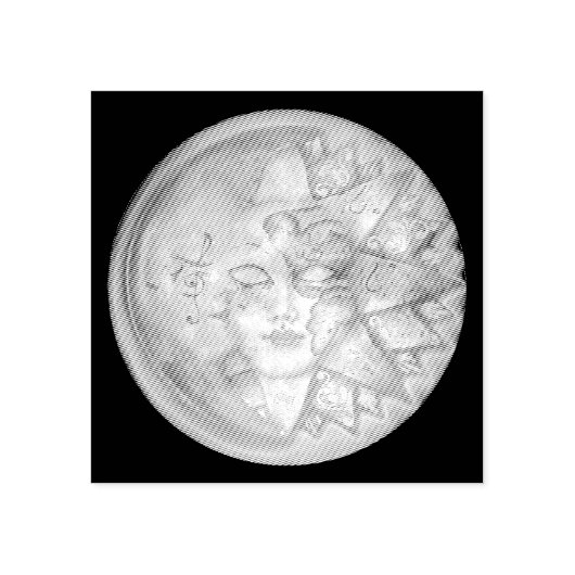 zonnemasker 	rubberstempel (Afrduk)