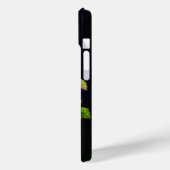 ZONNEMERS, EMERALD GREEN GEMSTONES FLORAAL MONOGRA Case-Mate iPhone CASE (Achterkant / Links)