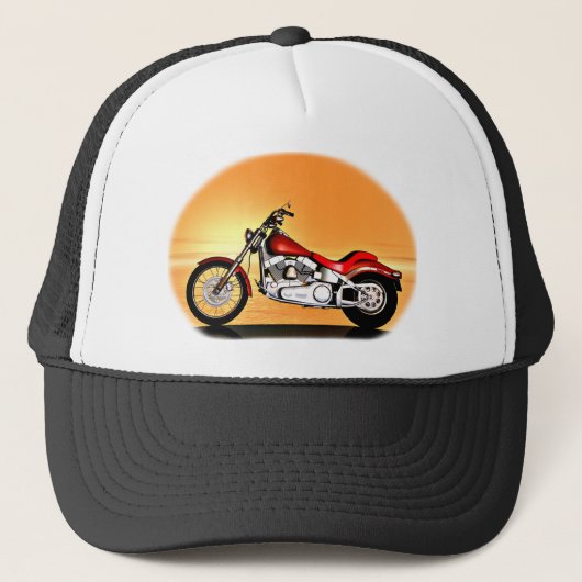 Zonnemotor Trucker Pet (Voorkant)