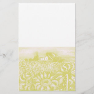 ZONNEN EN LANDEN IN TUSCANY BRIEFPAPIER