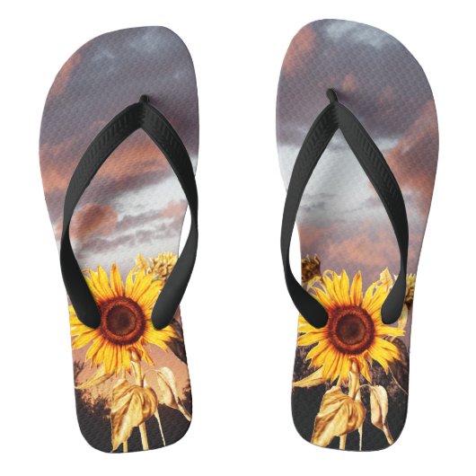 ZONNEN EN SUMMER SUNSET TEENSLIPPERS (Voetbed)