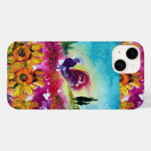 ZONNEN EN ZWARTE ROOSTER Case-Mate iPhone CASE (Achterkant (horizontaal))