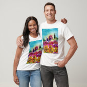 ZONNEN EN ZWARTE ROOSTER T-SHIRT (Unisex)