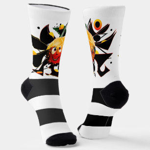 ZONNEN! SUNSHINE! :) SPOOKY HALOWEEN POMPOEN ZON SOKKEN