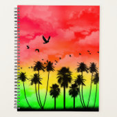 Zonneontwerp palmboom - Planner (Voorkant)