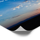 Zonneopbare versum Luke 11:9 Poster (Hoek)