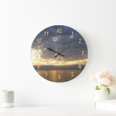 Zonneopgang boven het dode zee Israël Grote Klok (Huis)