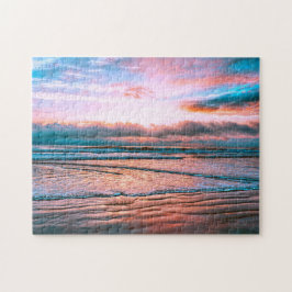Zonneopgang op de Atlantische puzzel