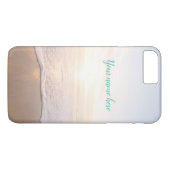Zonneopgang op het strand Case-Mate iPhone case (Achterkant (Horizontaal))