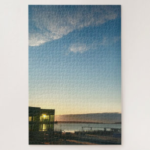 Zonneopje over Portland ME, Maine Photography Legpuzzel