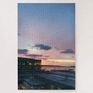 Zonneopje over Portland ME, Maine Photography Legpuzzel