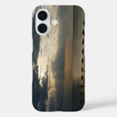 Zonneoppas over het strand in Griekenland - Schild Case-Mate iPhone Case (Achterkant)