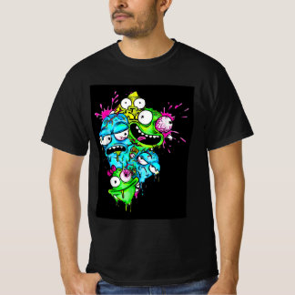 Zonneopposites kunst grappig t-shirt