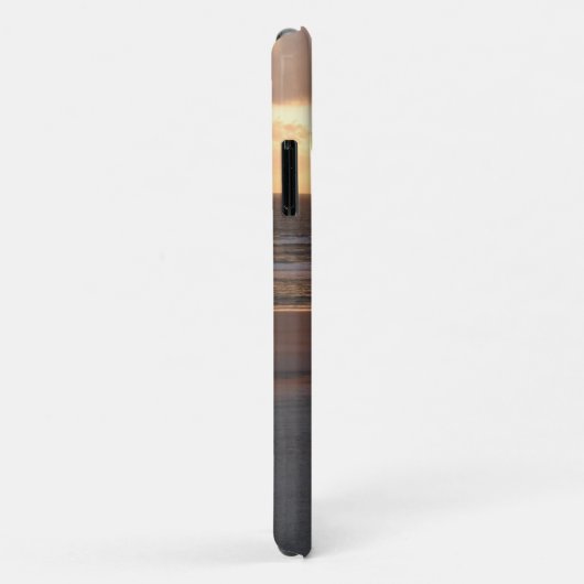 Zonneoptijd bij het strand Case-Mate iPhone case (Achterkant/rechts)