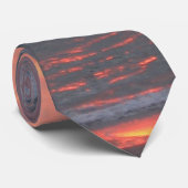 Zonneoptijd bij het Stropdas van Beach (Opgerold)