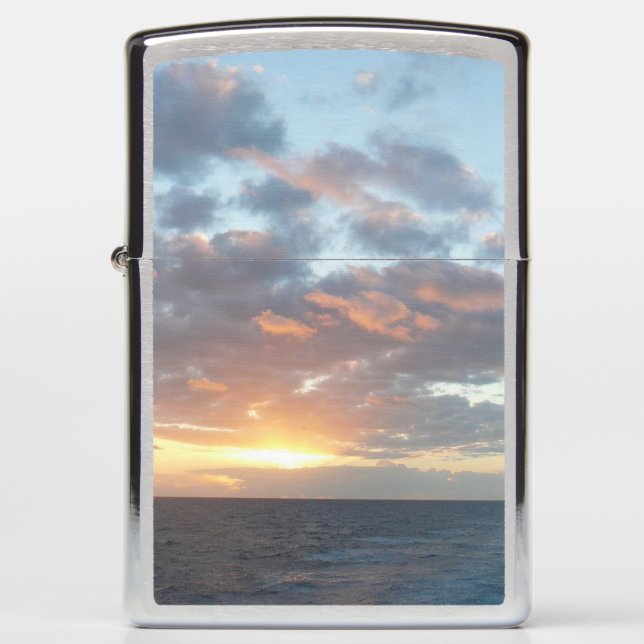 Zonneoptijd bij Zee I pasteien (Voorkant)