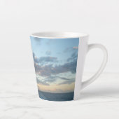 Zonneoptijd bij Zee I pasteien Latte Mok (Rechts)