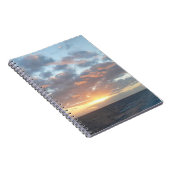 Zonneoptijd bij Zee I pasteien Notitieboek (Rechterzijde)