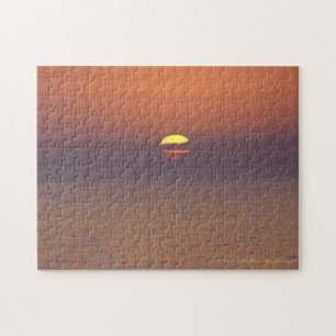 Zonneoptijd in Zee Legpuzzel