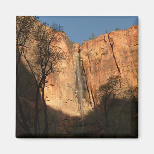 Zonneoptocht op de Riverside Walk Trail bij Zion Magneet