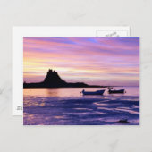 Zonneover zee briefkaart (Voorkant / Achterkant)