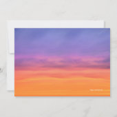 Zonnepalm Beach Weddenschap Jubileum Kaart (Achterkant)