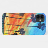 Zonnepalmen stranden surf Case-Mate iPhone case (Achterkant (horizontaal))