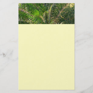 Zonnepalmhulzen Tropisch Briefpapier