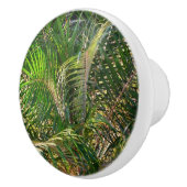 Zonnepalmhulzen Tropisch Keramische Knop (Rechts)