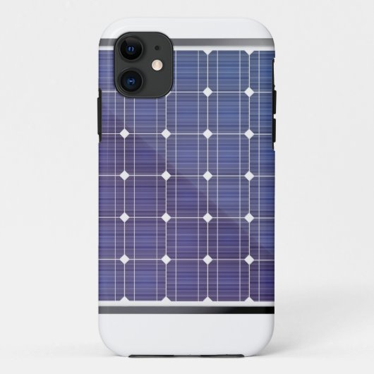 Zonnepaneel op wit Case-Mate iPhone case (Achterkant)