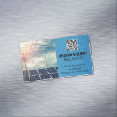 Zonnepanelen | Tech Logo | Energie Magnetisch Visitekaartje (Voorbeeld)