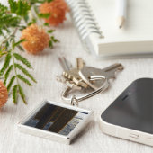 Zonnepanelen van het internationale ruimtestation sleutelhanger (Zijkant)