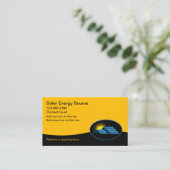 Zonnepanelen Visitekaartjes (Staand voorkant)