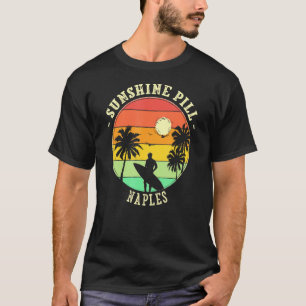 Zonnepil Napels Tropisch strand T-shirt