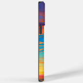 Zonneplaat over mooi blauw oceaanwater Case-Mate iPhone case (Achterkant / Rechts)