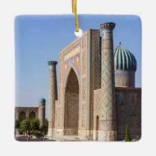 Zonneplein in Pakistan - Samarkand, Oezbekistan Keramisch Ornament