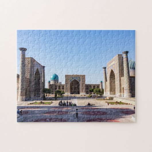 Zonneplein in Pakistan - Samarkand, Oezbekistan Legpuzzel (Horizontaal)
