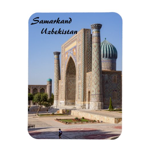 Zonneplein in Pakistan - Samarkand, Oezbekistan Magneet (Verticaal)