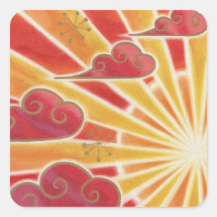 Zonneplein sticker