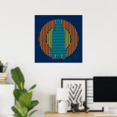 zonneraketten poster (Thuiskantoor)