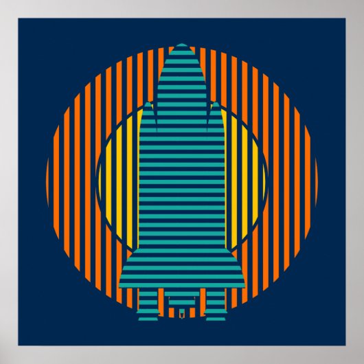 zonneraketten poster (Voorkant)
