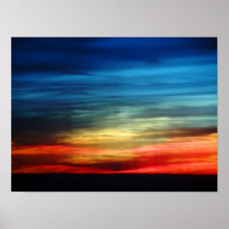 Zonneregenboog 8x12 poster